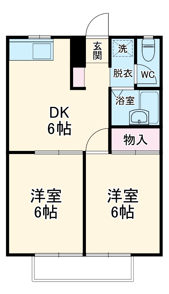 パレスエクセレントの間取り