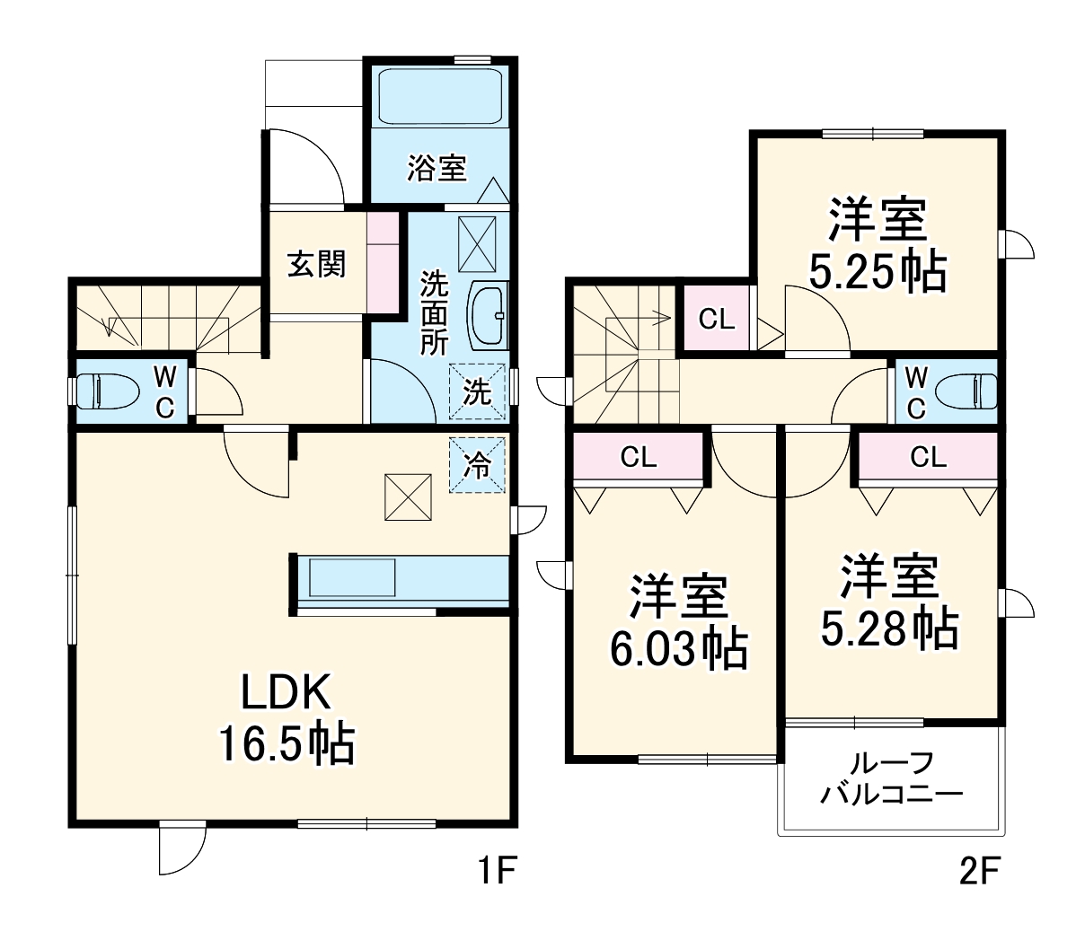 リナージュLの間取り