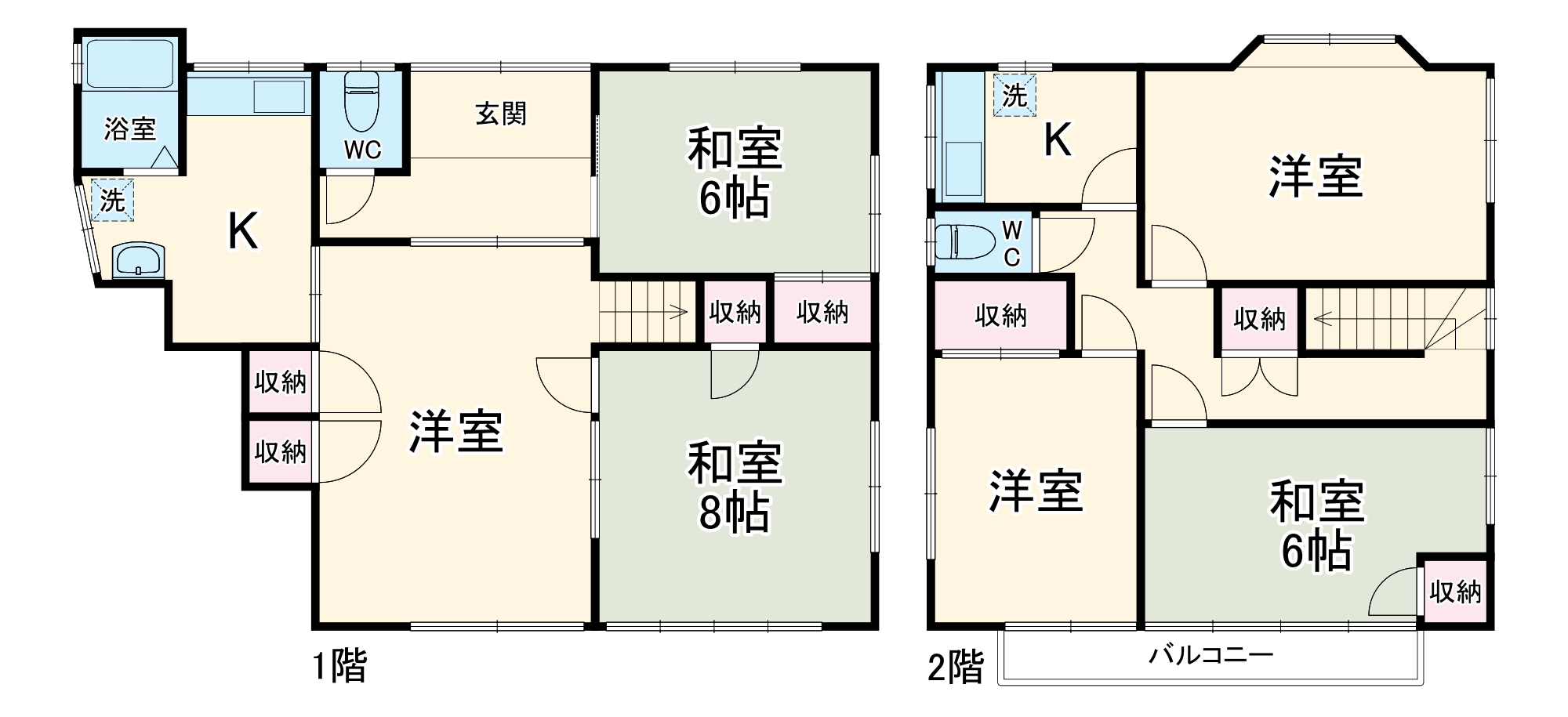 追浜戸建の間取り