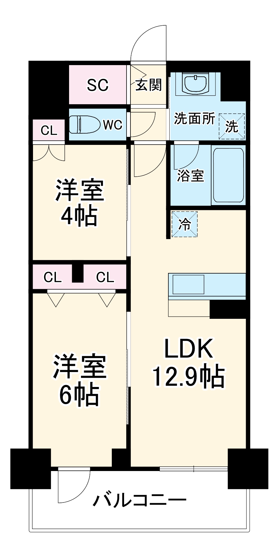 Ceder Noritakeの間取り