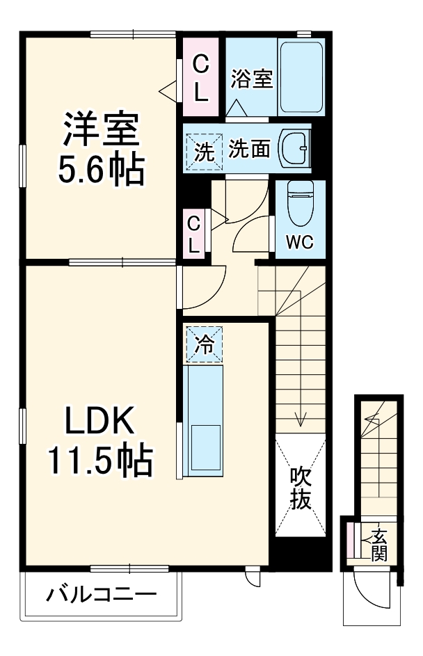 アムールアンバーの間取り