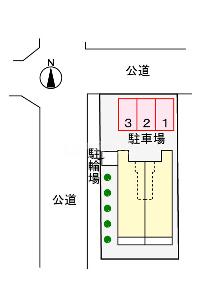 2/10 駐車場