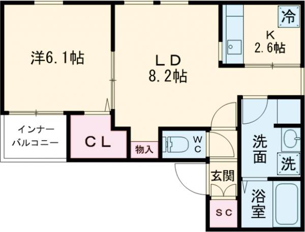 サン・シャトンの間取り