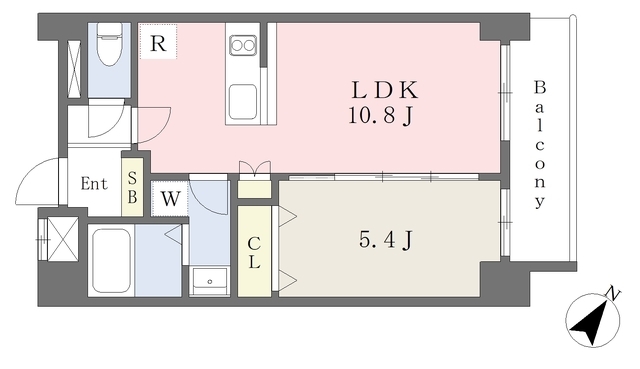 chers amisの間取り