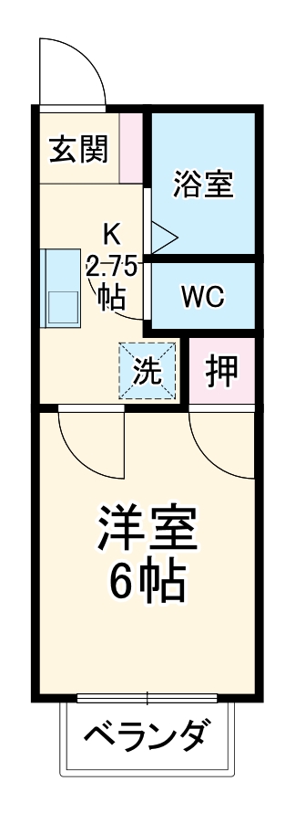 リベラルパークの間取り