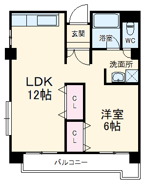 プルミエール豊中の間取り