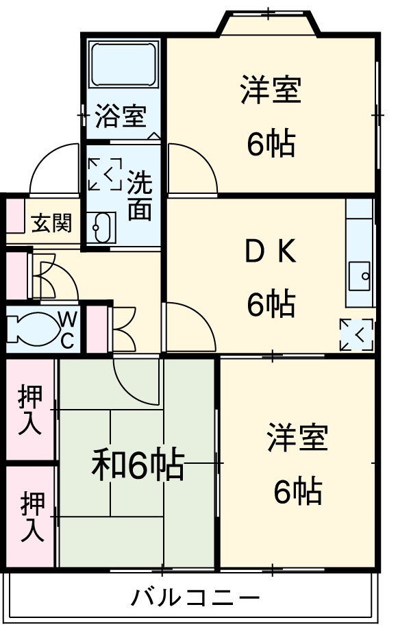 タウンサンロイヤルの間取り