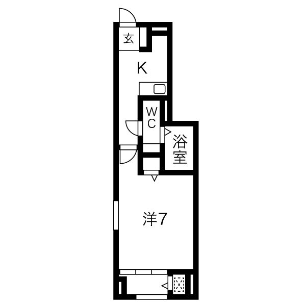 A la del ciero IIの間取り