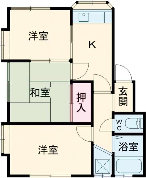 エクセル藤代の間取り