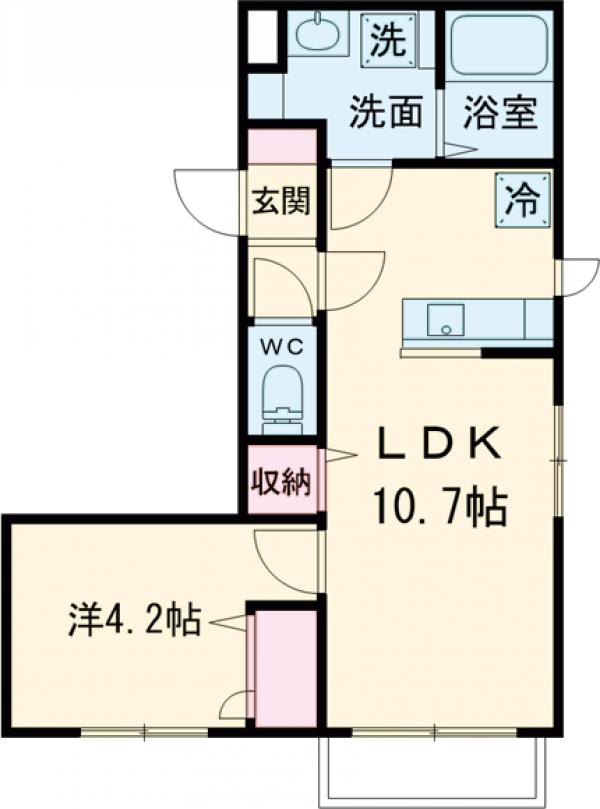 カーサ・エン・コリーナの間取り