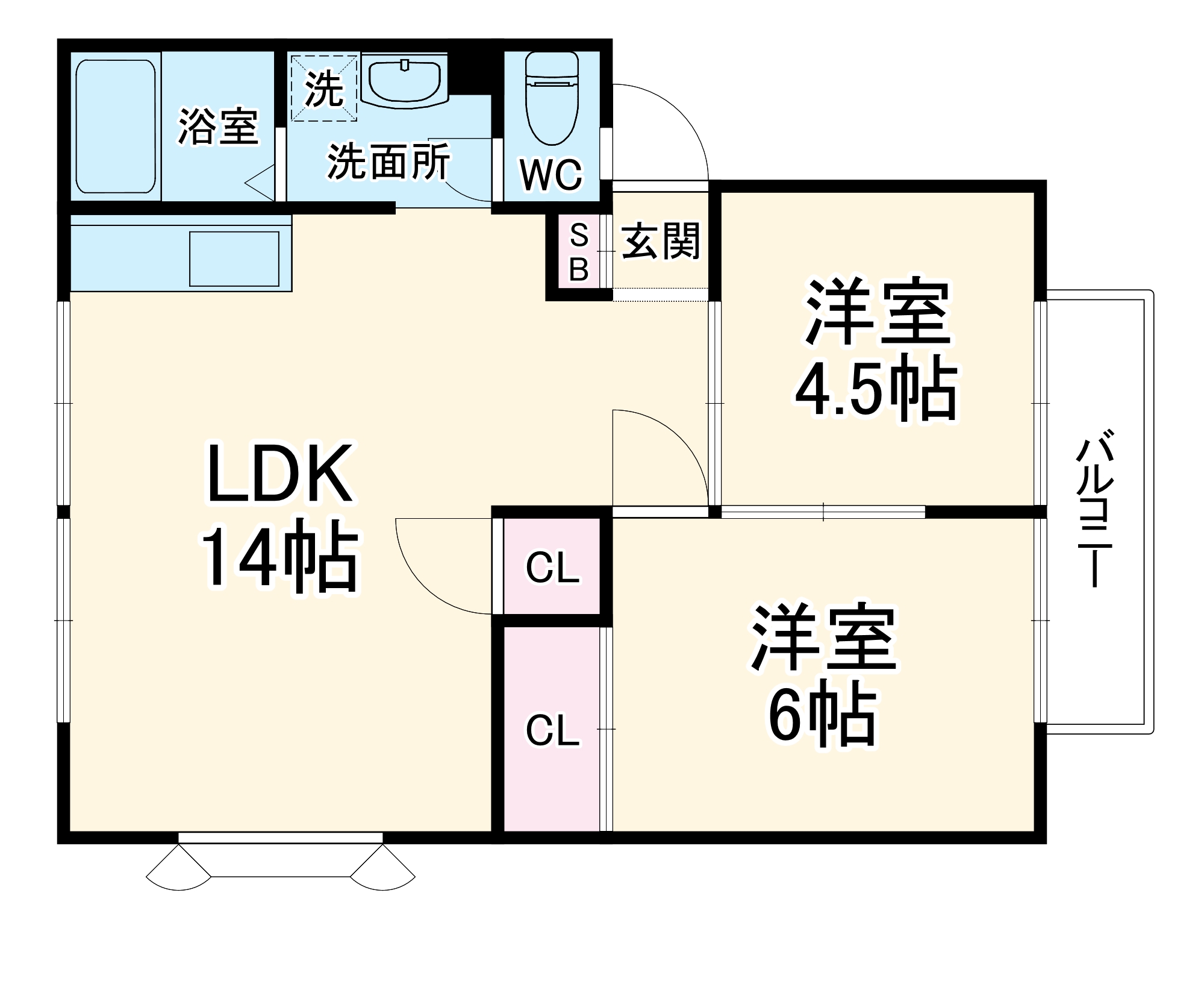 2/24 間取