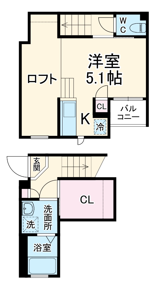 CB原市ジョイアの間取り