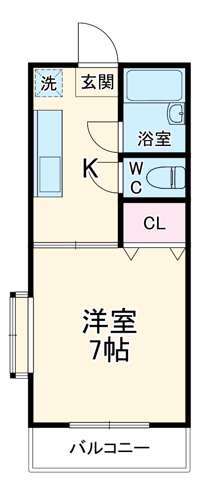 ソフィーフラットの間取り