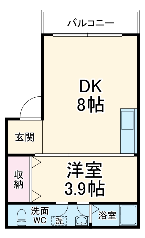 リバーサイドの間取り