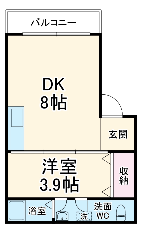 リバーサイドの間取り