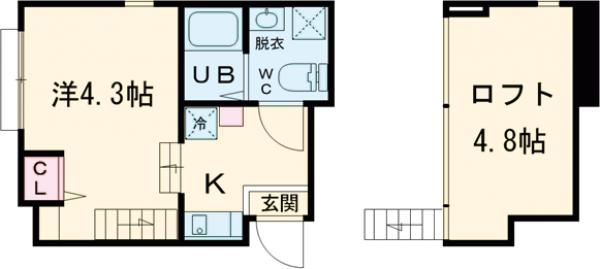 Cayman Terraceの間取り