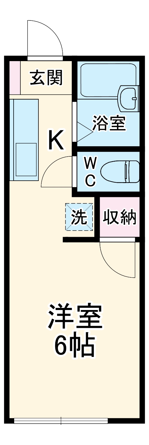 ファミーユ後藤の間取り