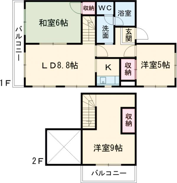 レジア和の間取り