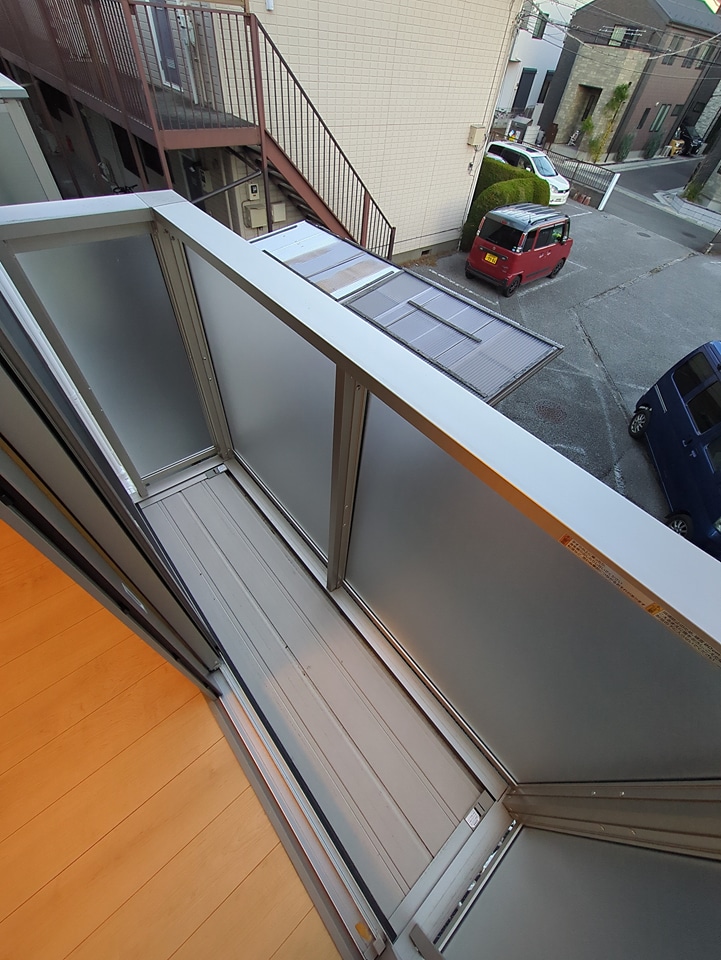 12/29 バルコニー