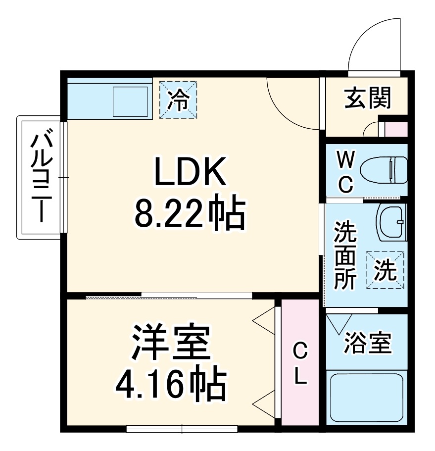 KH谷津の間取り