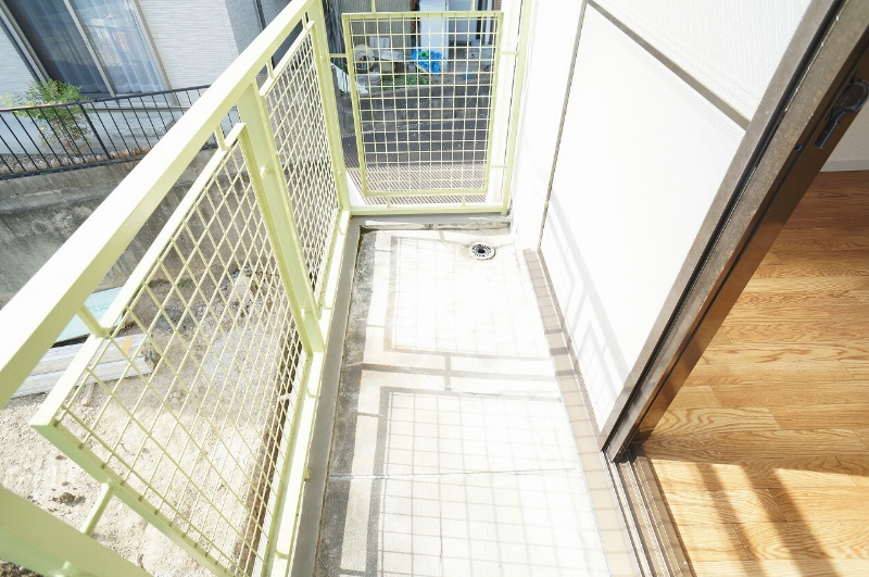 12/25 バルコニー