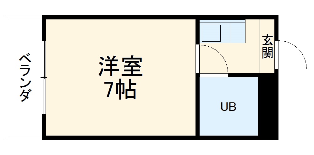 コーポIMAEDAの間取り
