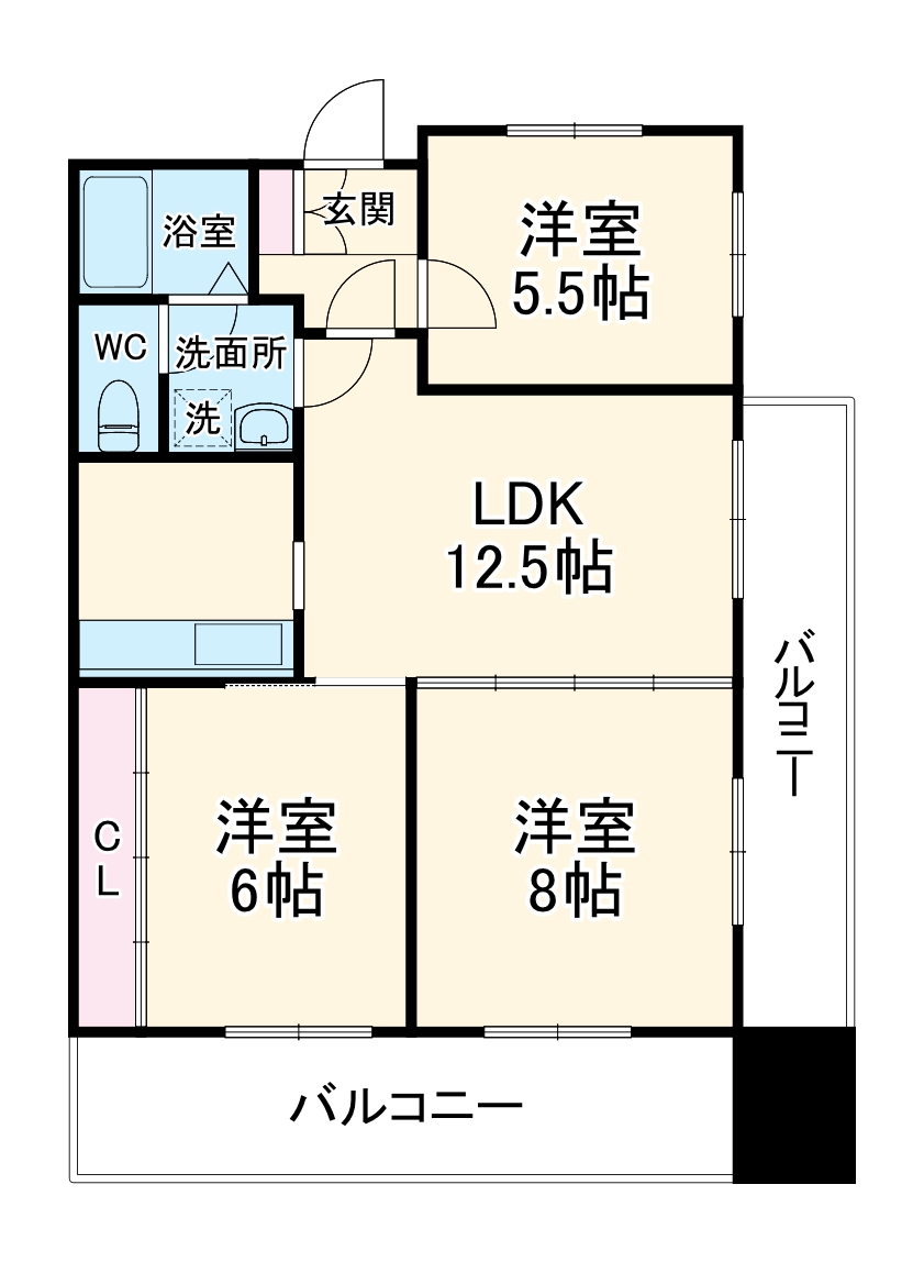マンションFTYの間取り