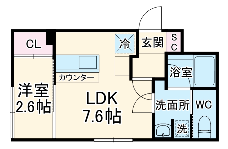 Celenest浄心の間取り