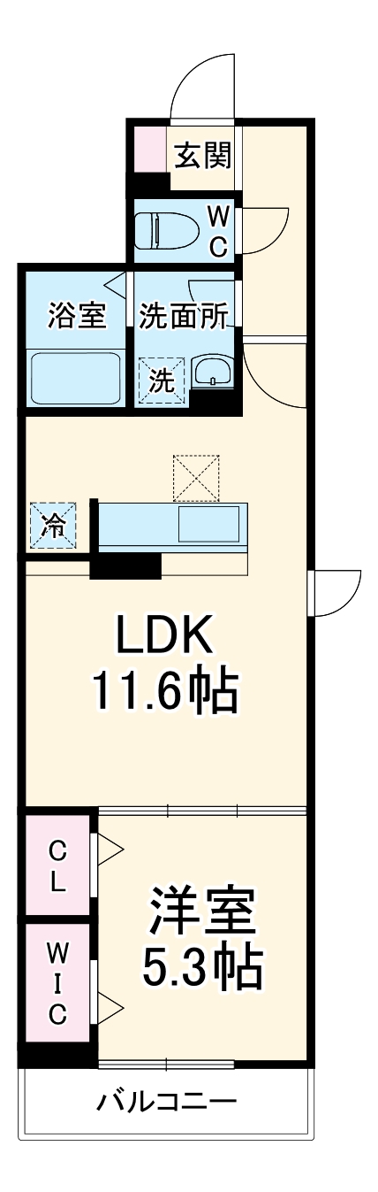 D'Bless大倉山の間取り