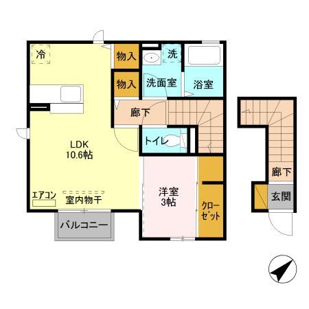 リヴィエールの間取り