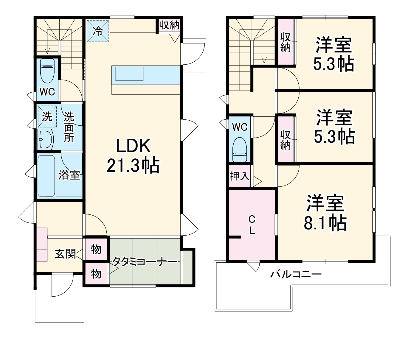 ヒルズガーデン湘南羽鳥の間取り