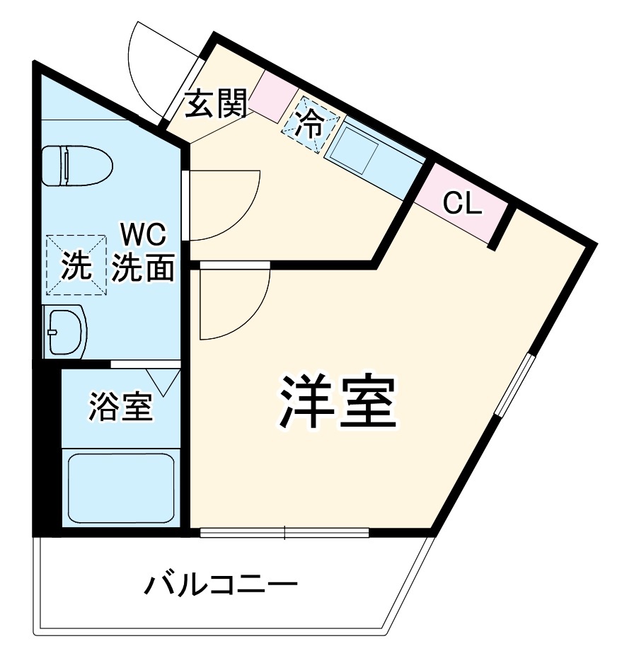 フェリス新子安の間取り