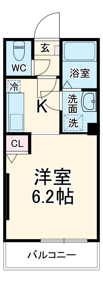 ハイズ相模大野の間取り