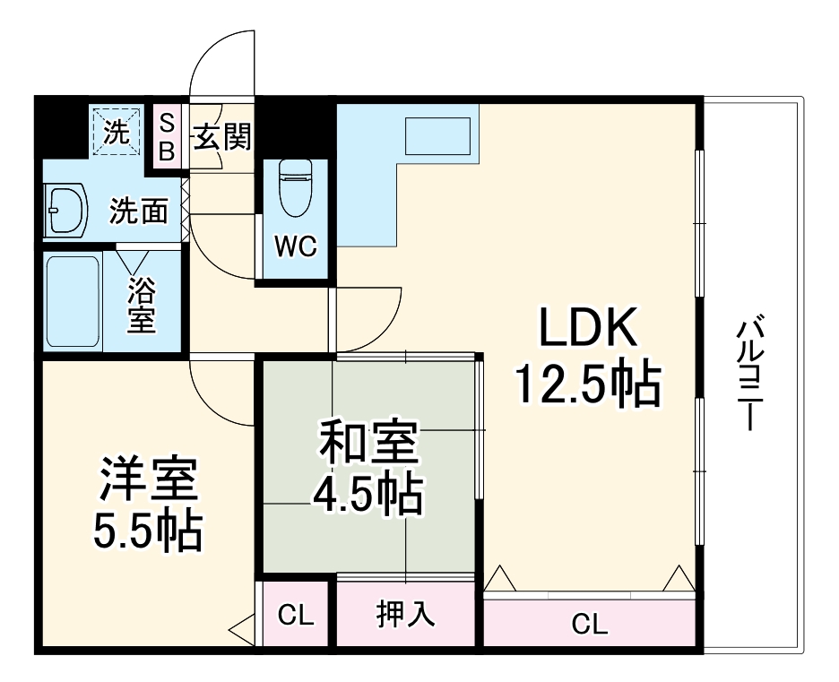 シティライフ21加島の間取り