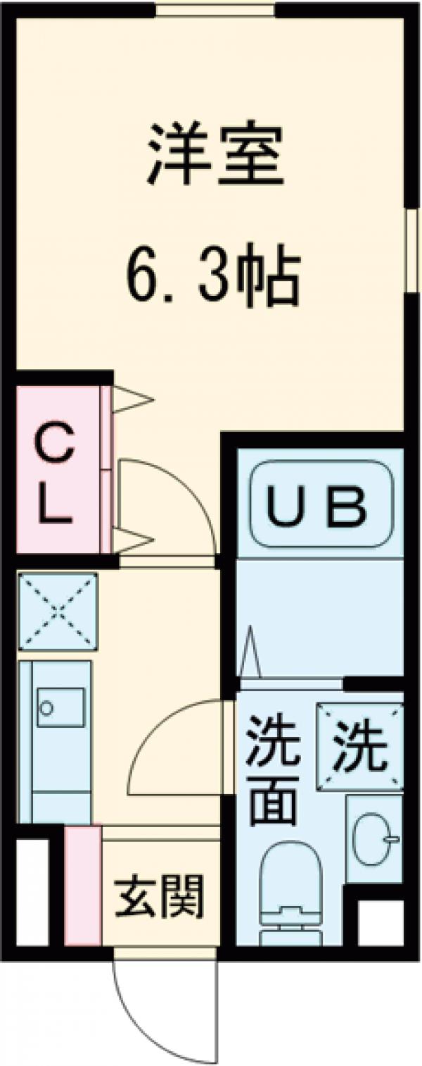 レピュア北千住レジデンスⅢの間取り