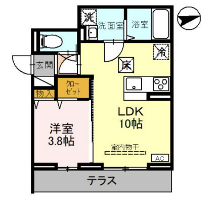 ノーブルパレス別所の間取り