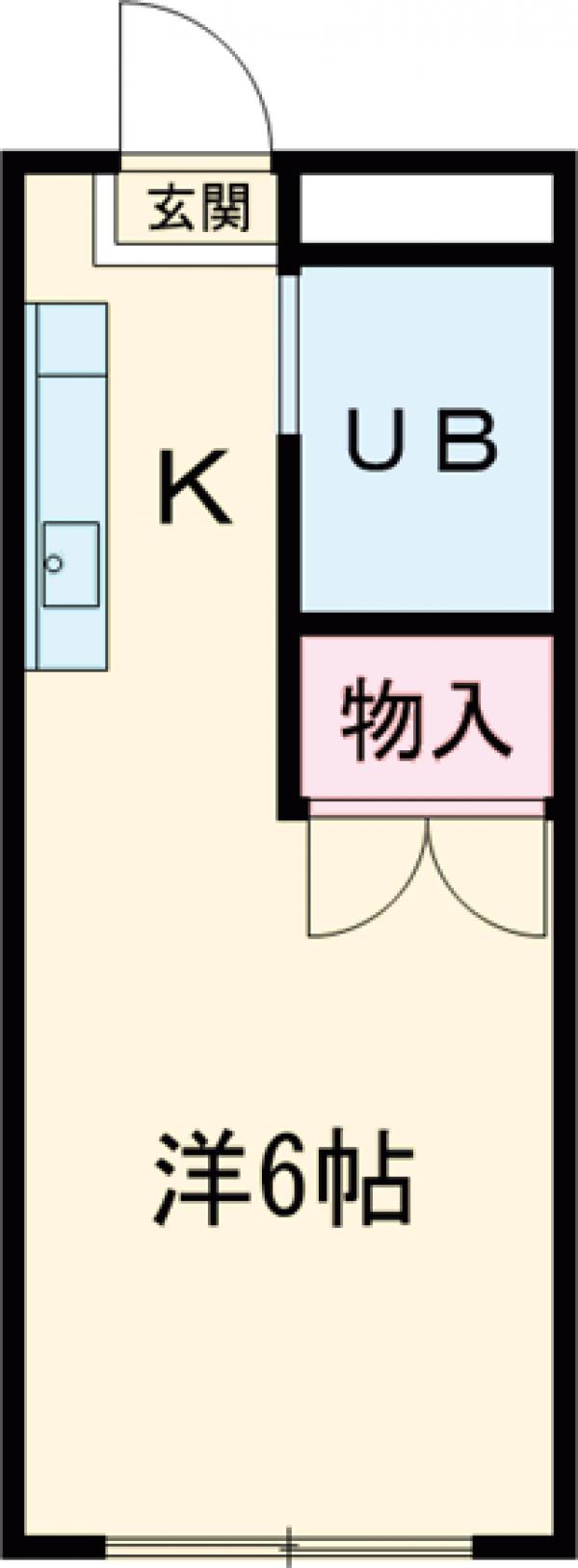 第2コーポ小山の間取り