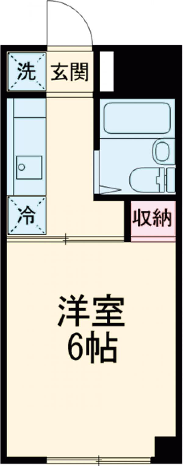 奥富ビルの間取り