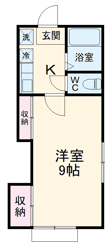 コーポロンデの間取り