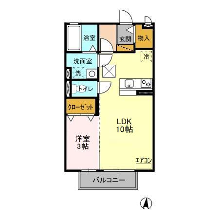 ダイエールの間取り