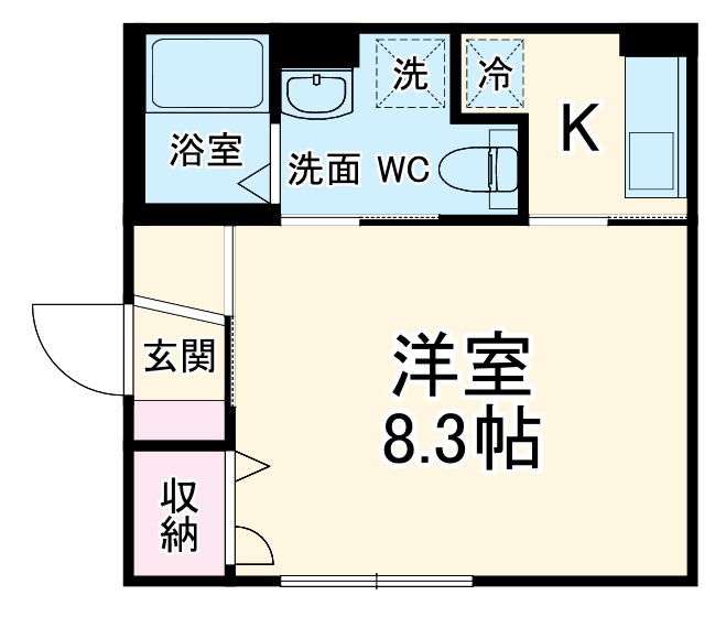 ベイルーム相模原の間取り