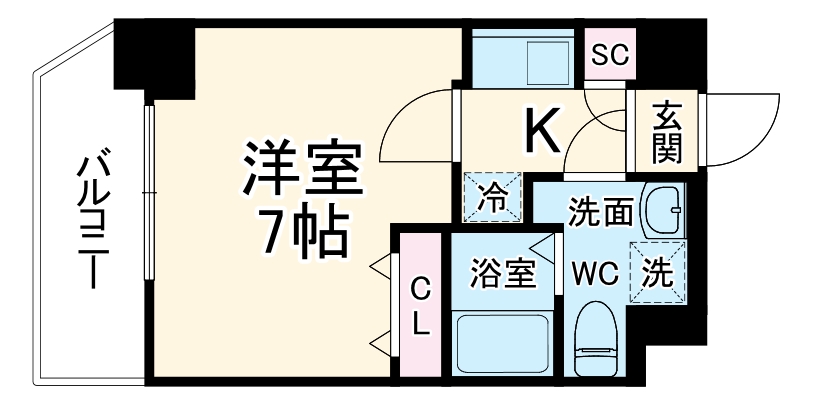 アルファコート戸田公園4の間取り