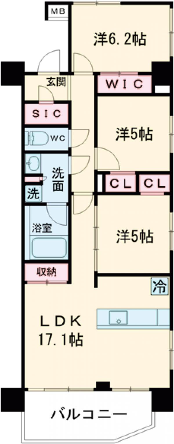 N-stage船堀の間取り