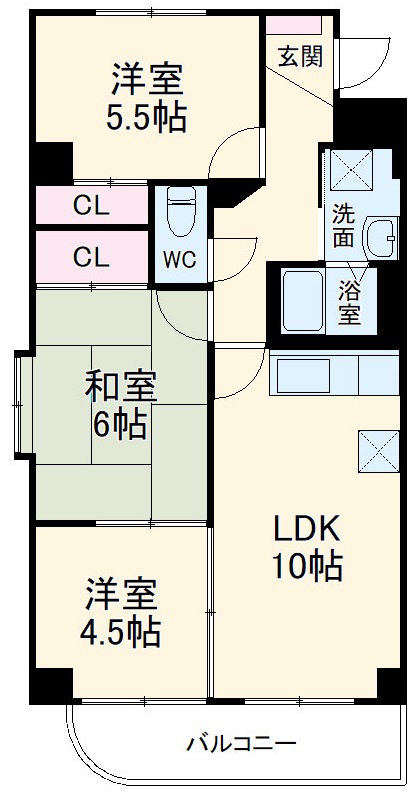 グランドパークの間取り