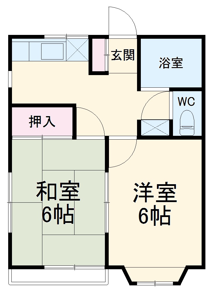 サンハイムⅡの間取り