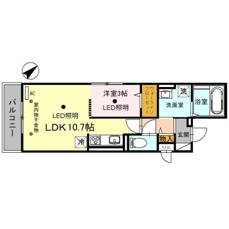 サンヘリオスの間取り