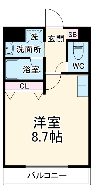 ウェルグリーンの間取り