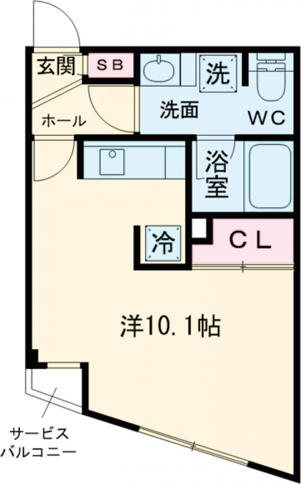 ミライズ中野哲学堂レジデンスの間取り