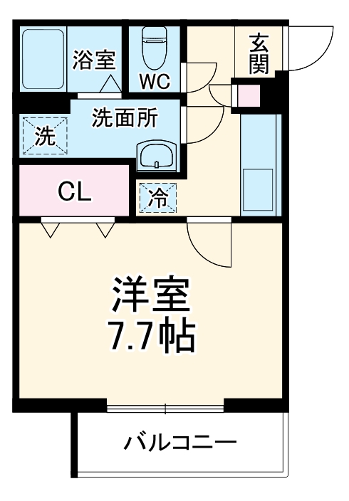 リブリ・津田山の間取り