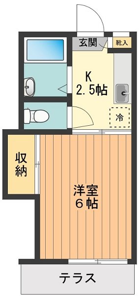 ビューコート高尾の間取り
